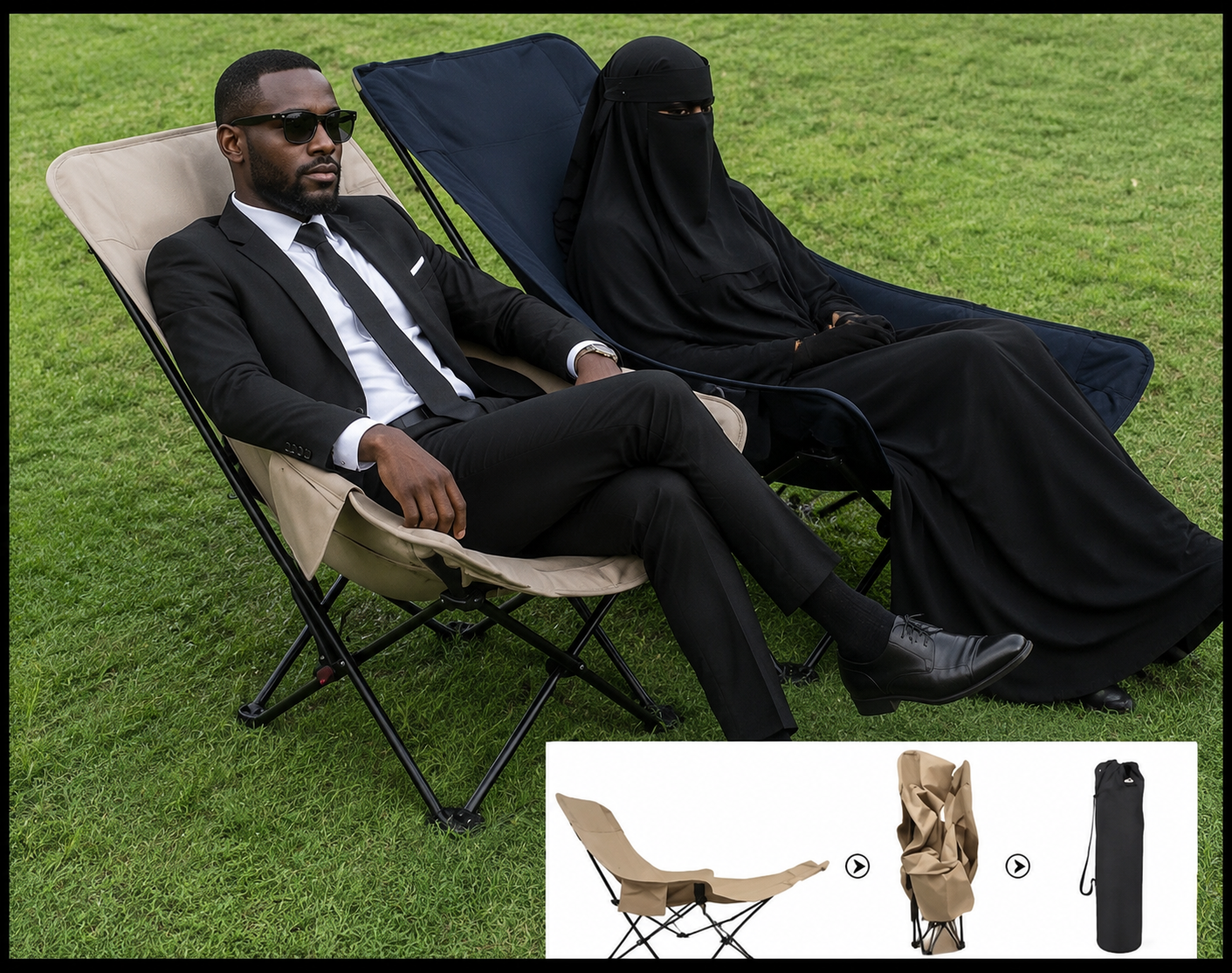 CHAISE PLIABLE ULTRA PRATIQUE™