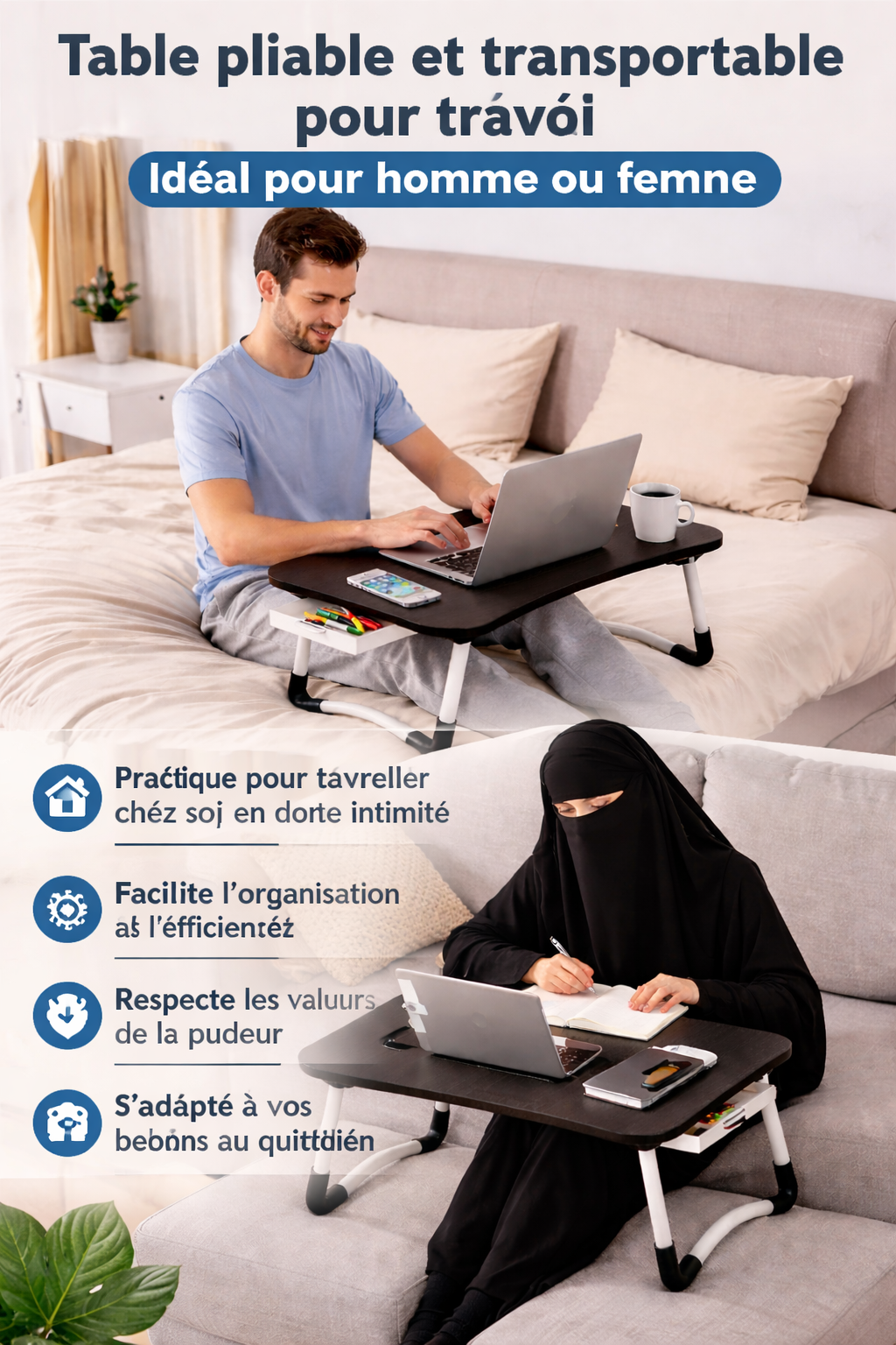 Table Pliable Multifonction™