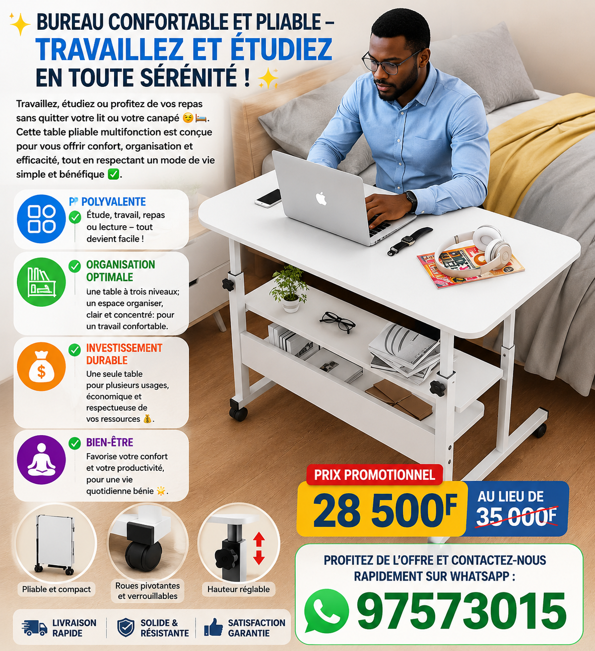 Table-pliable multifonction™