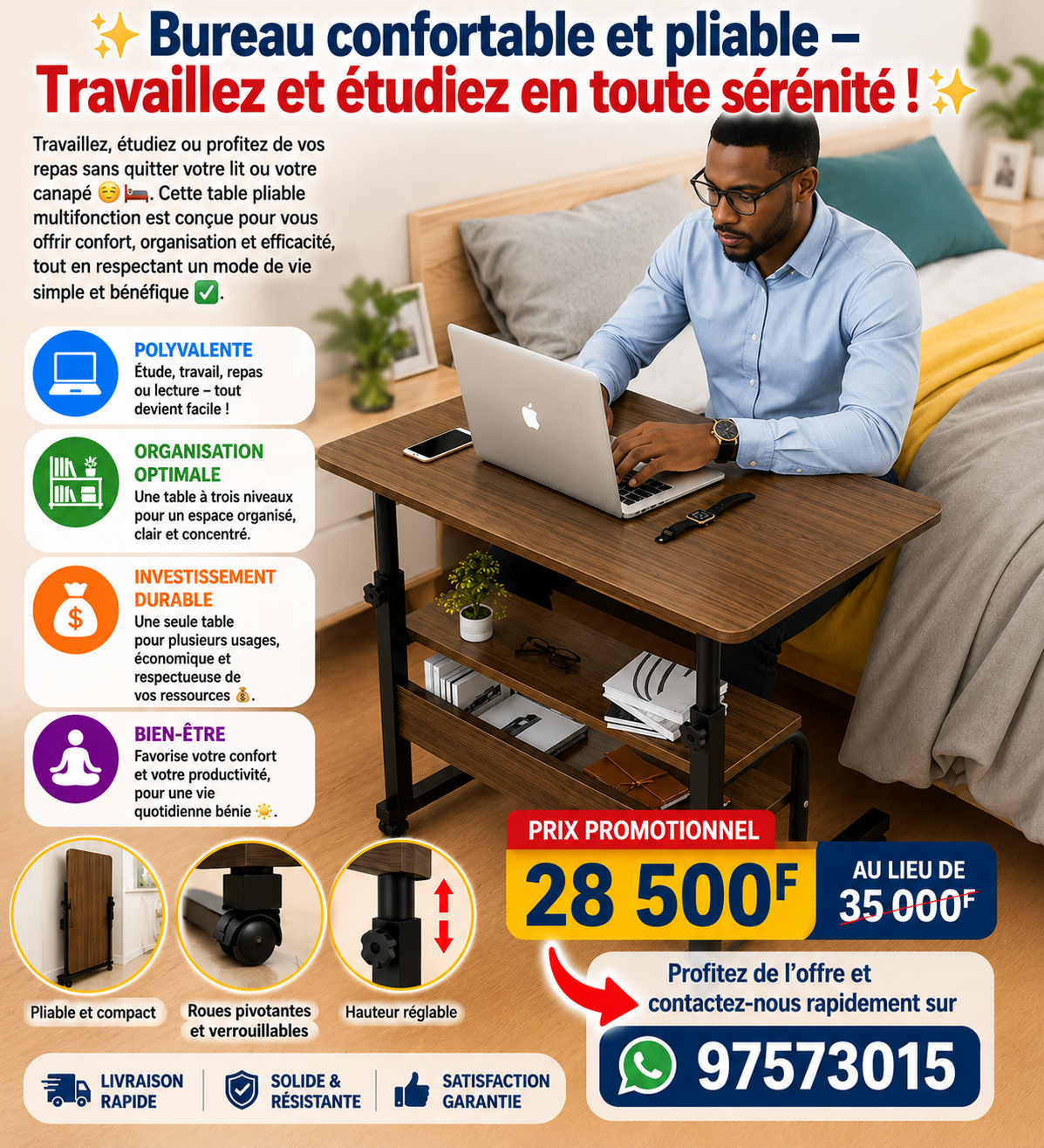 Table-pliable multifonction™